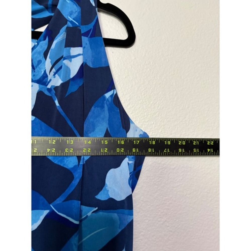 NWT Tommy Bahama Dress Sandy Seasides Bright Floral Sleeveless Large Maxi Beach - Picture 10 of 12